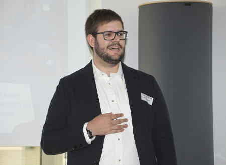 Zukunftsregion Steyr - Stammtisch 4.0 bei Bitter am 20.6.2022 - Neuvorstellung Werbeberg Tobias Kammerhofer, Foto: Peter Kainrath