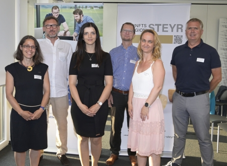 Zukunftsregion Steyr - Stammtisch 4.0 bei Bitter am 20.6.2022, Foto: Peter Kainrath
