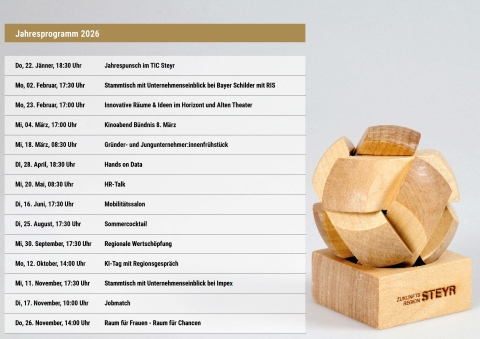 Jahresprogramm 2026